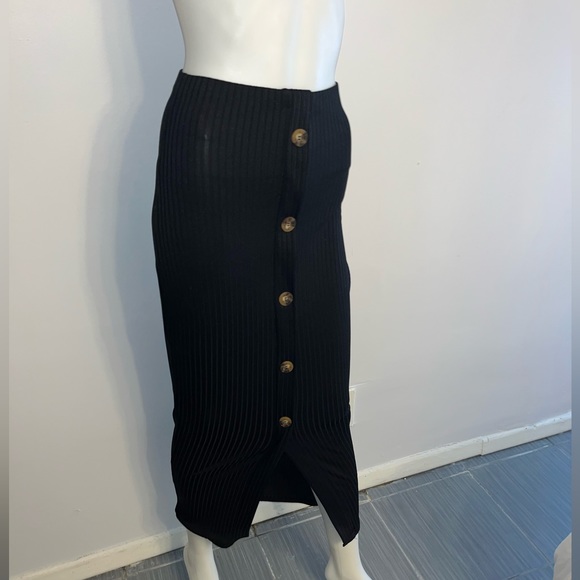 Pretty little thing womens midi stretch skirt size 2 - Picture 3 of 10